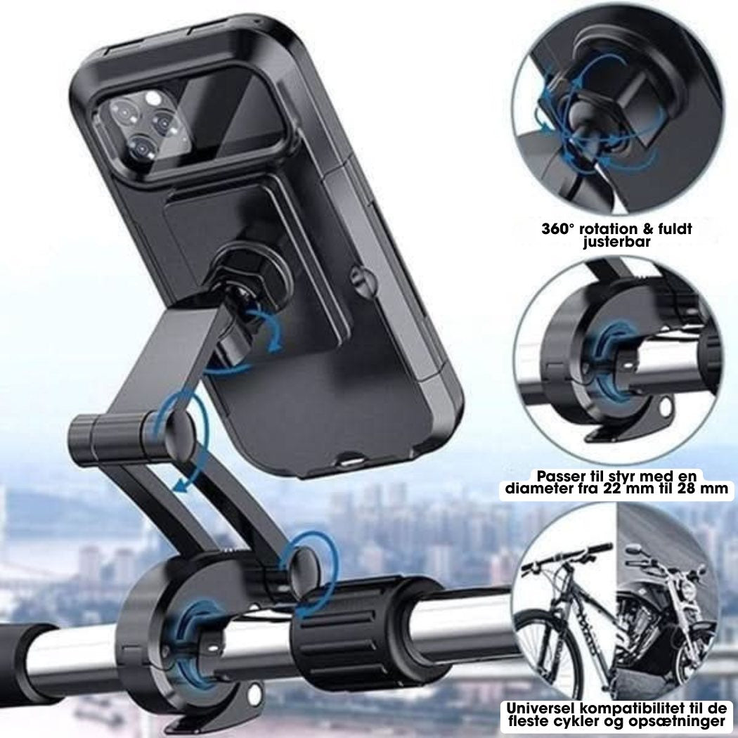 ProMount™ – Vandtæt mobilholder til cykel og motorcykel