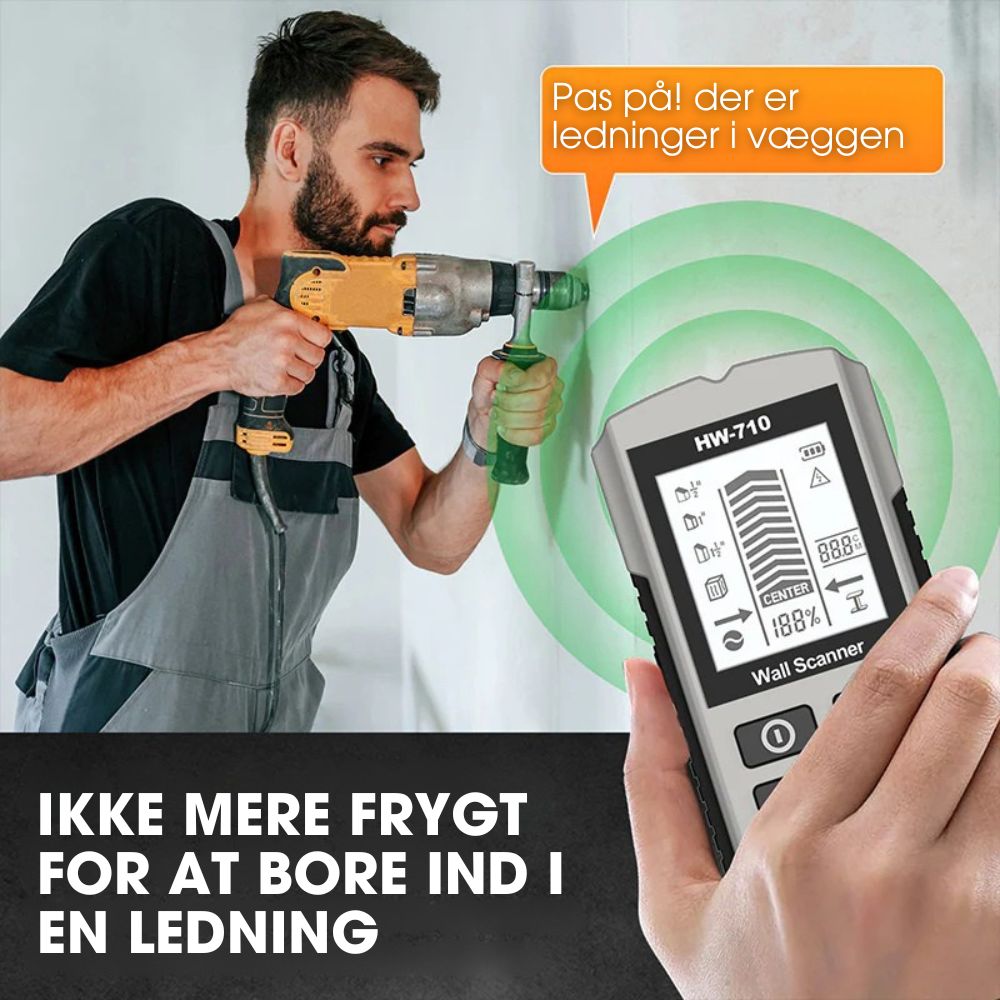 WallScan® – Den ultimative vægscanner til sikker boring