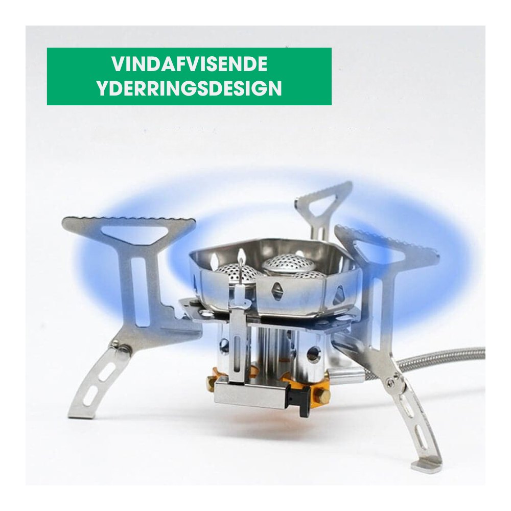 CampStove™ - Vindbestandig gasbrænder