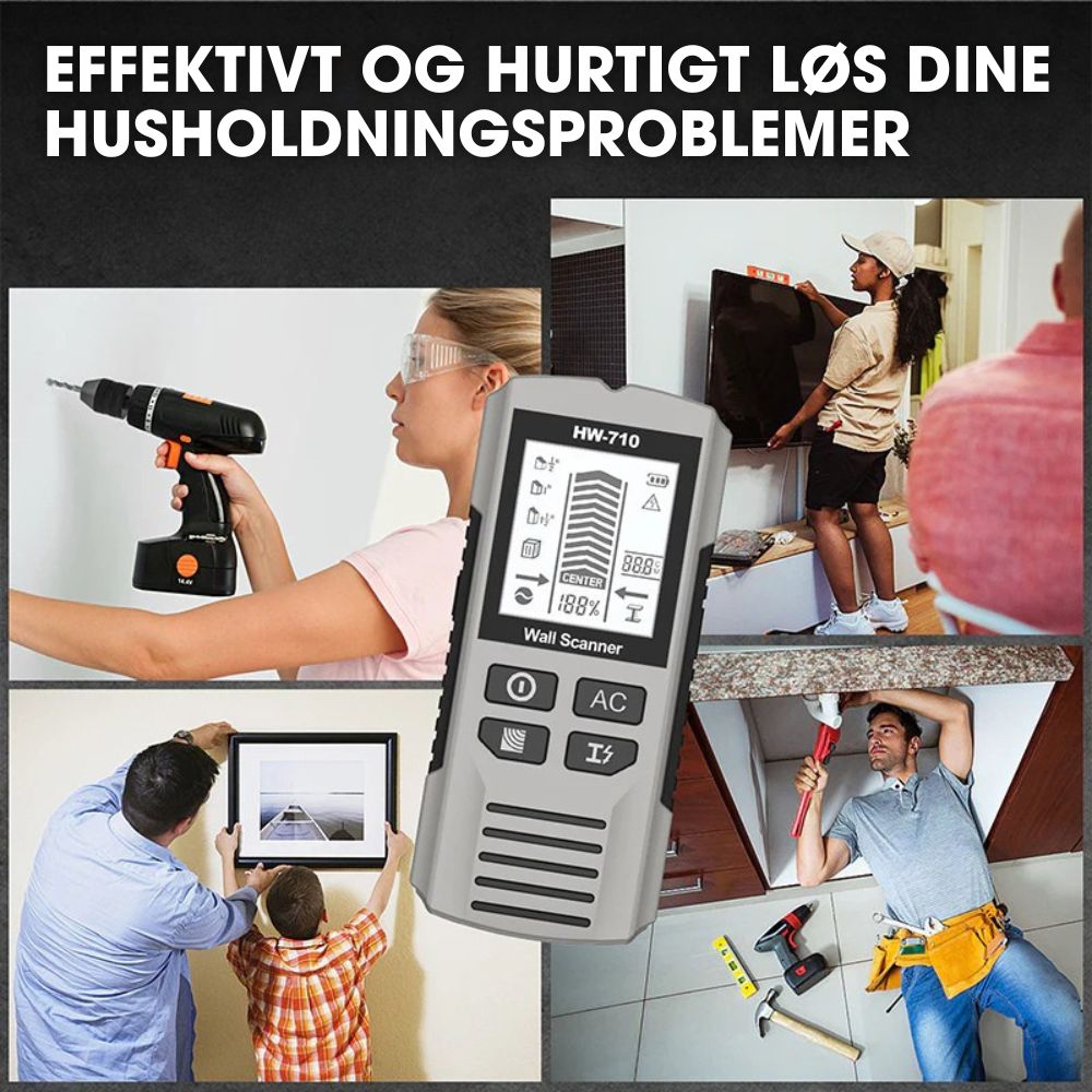 WallScan® – Den ultimative vægscanner til sikker boring