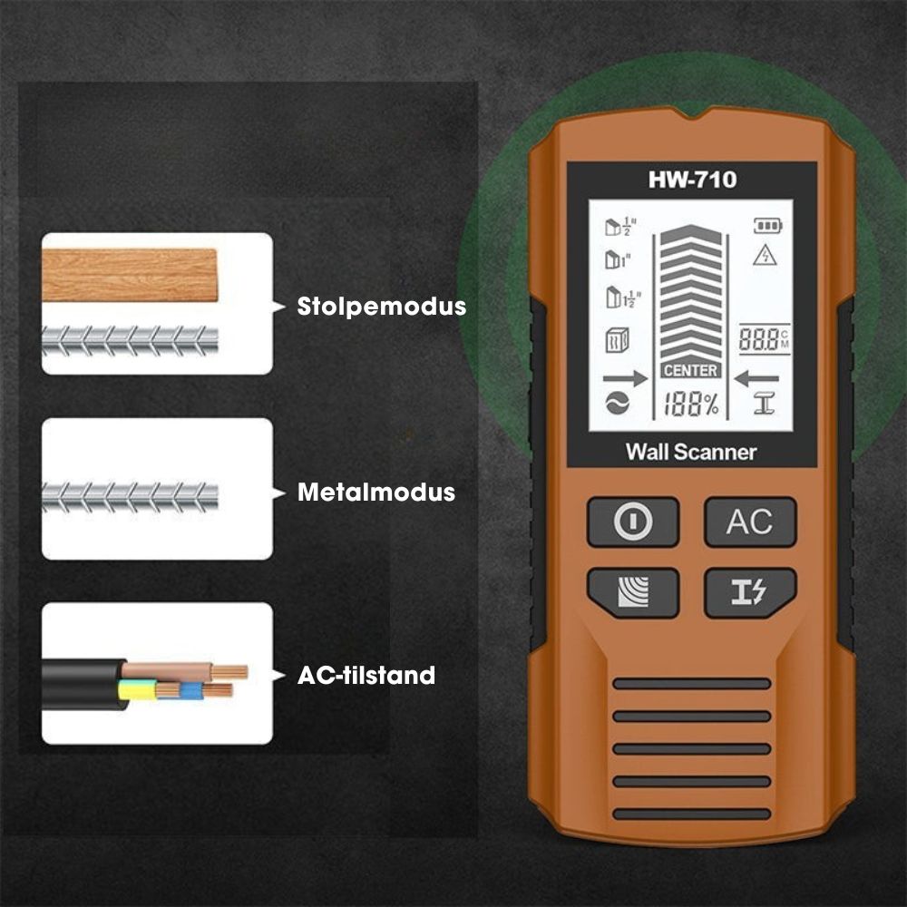 WallScan® – Den ultimative vægscanner til sikker boring